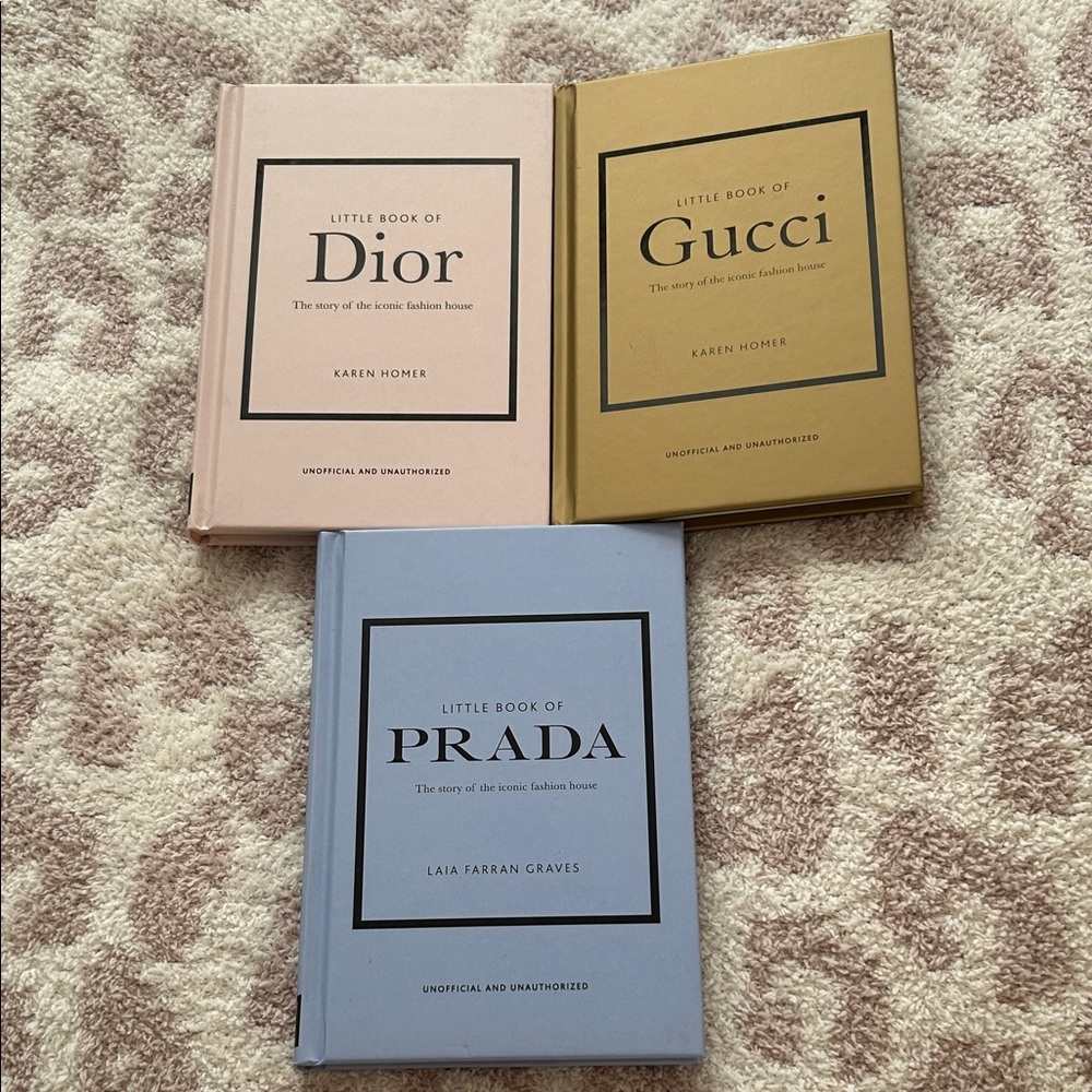 Set of books. Little Book of Dior